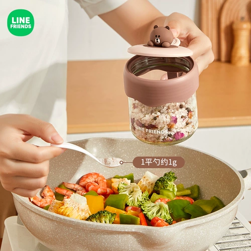 Коробка для приправ, кухонный бытовой комбинированный набор приправ, солонка, переупакованная бутылка для приправ, стеклянная банка для специй, коробка для хранения