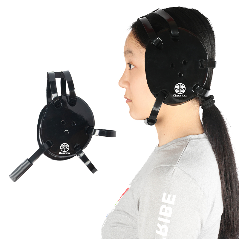 レスリング用耳保護具 柔術 MMA 柔道用耳保護具 イヤーマフ 顎パッド付き ブラック スポーツ用保護具