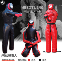 Wrestling dummy fire training dummy fighting jujitsu boxing venting puppet wrestling Sanda equipment humanoid sandbag