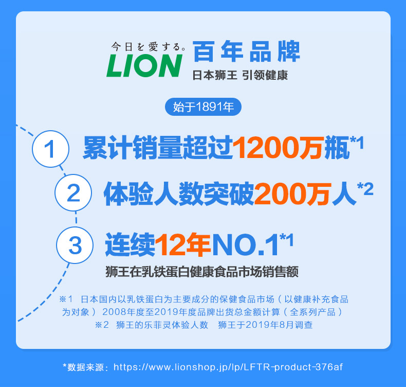 日本LION/狮王乐菲灵益生菌