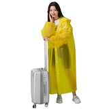 Длинный дождевик, электромобиль подходит для мужчин и женщин для взрослых для велоспорта, водонепроницаемая куртка, увеличенная толщина