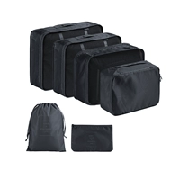 Черный [6 -целый набор] [Отправить багажную метку]