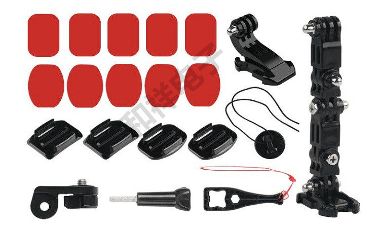 Action camera helmet chin bracket motorcycle riding helmet mount action camera chin mount