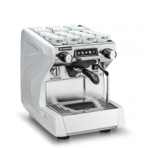 Rancilio CLASSE 5 importé ditalie machine à café semi-automatique à commande électronique à tête unique commerciale blanc