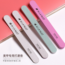 Grinding nail sandbar coarse polished rubbing double face abrasion resistant home medecine tool full set sponge manicure nail file special
