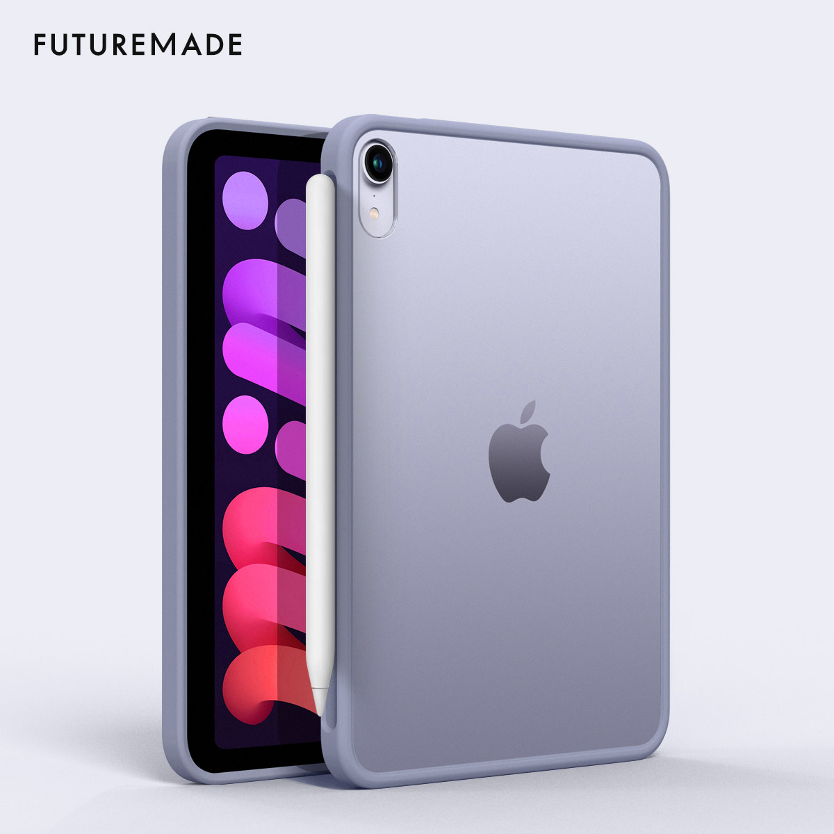 Frosted model for Apple iPadmini6 8 3-inch portable protective sleeve transparent anti-fall anti-bending shell simple