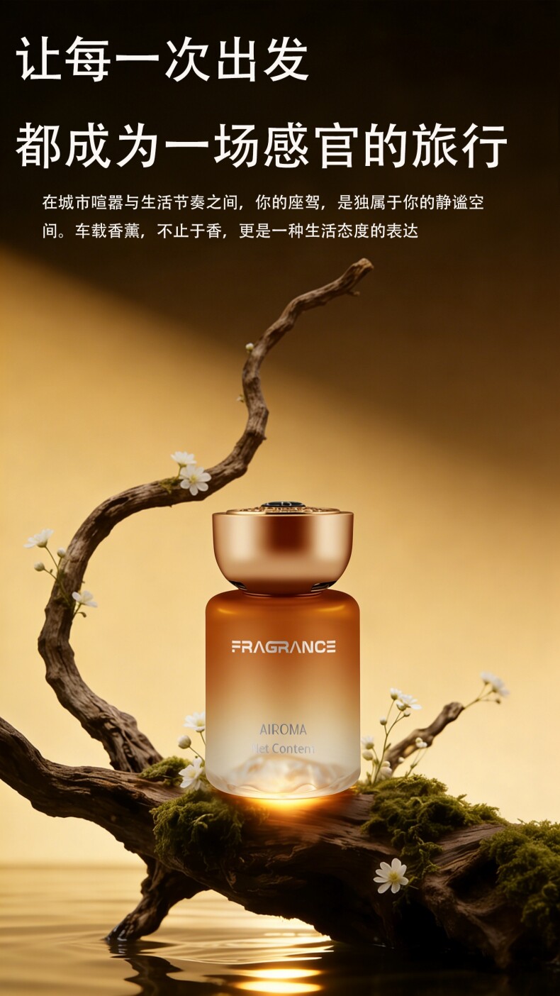 Car Aromatherapy 2026 New Model Long-Lasting Fragrance High-End Car-Specific Perfume for Use in the Car to Purify the Air and Remove Odors