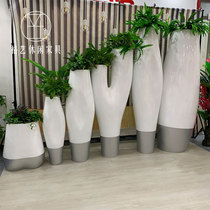 GRP Tree Fork Flowerpots Creativity Portfolio Vase Mall Villa Hotel Garden Art Landscape Florator Direct Sale