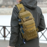Тактическая универсальная нагрудная сумка, водонепроницаемая сумка через плечо, вместительный и большой рюкзак