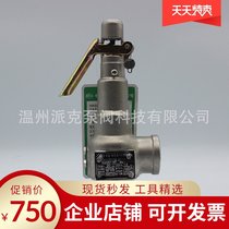 Henghua Valve SQA28Y-16P Stainless Steel Double Gear Spring Full-open Safety Valve Food and Medicine Health Grade