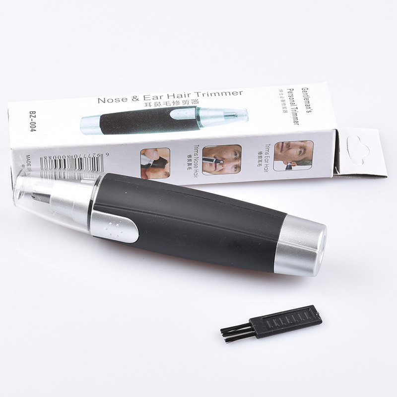 Dry battery nose trimmer nose trimmer Electric men and women with pruning nose cutting black nose cutting black nose cutting