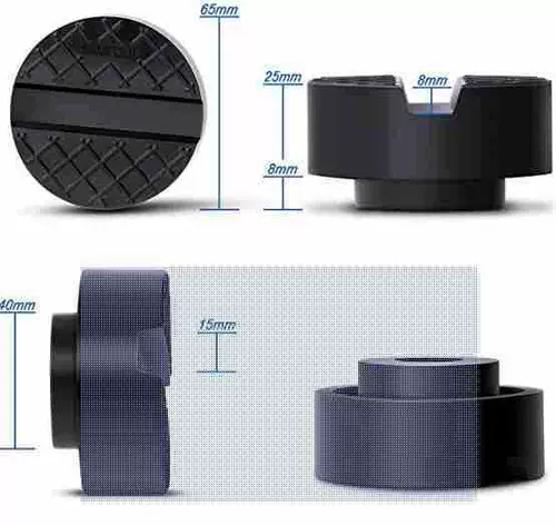 Опорный блок домкрата для горячей продажи в электронной коммерции, блок резиновой прокладки домкрата, резиновый блок