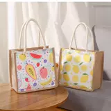 Милая брендовая барсетка, вместительная и большая льняная сумка, японский шоппер, сумка для еды