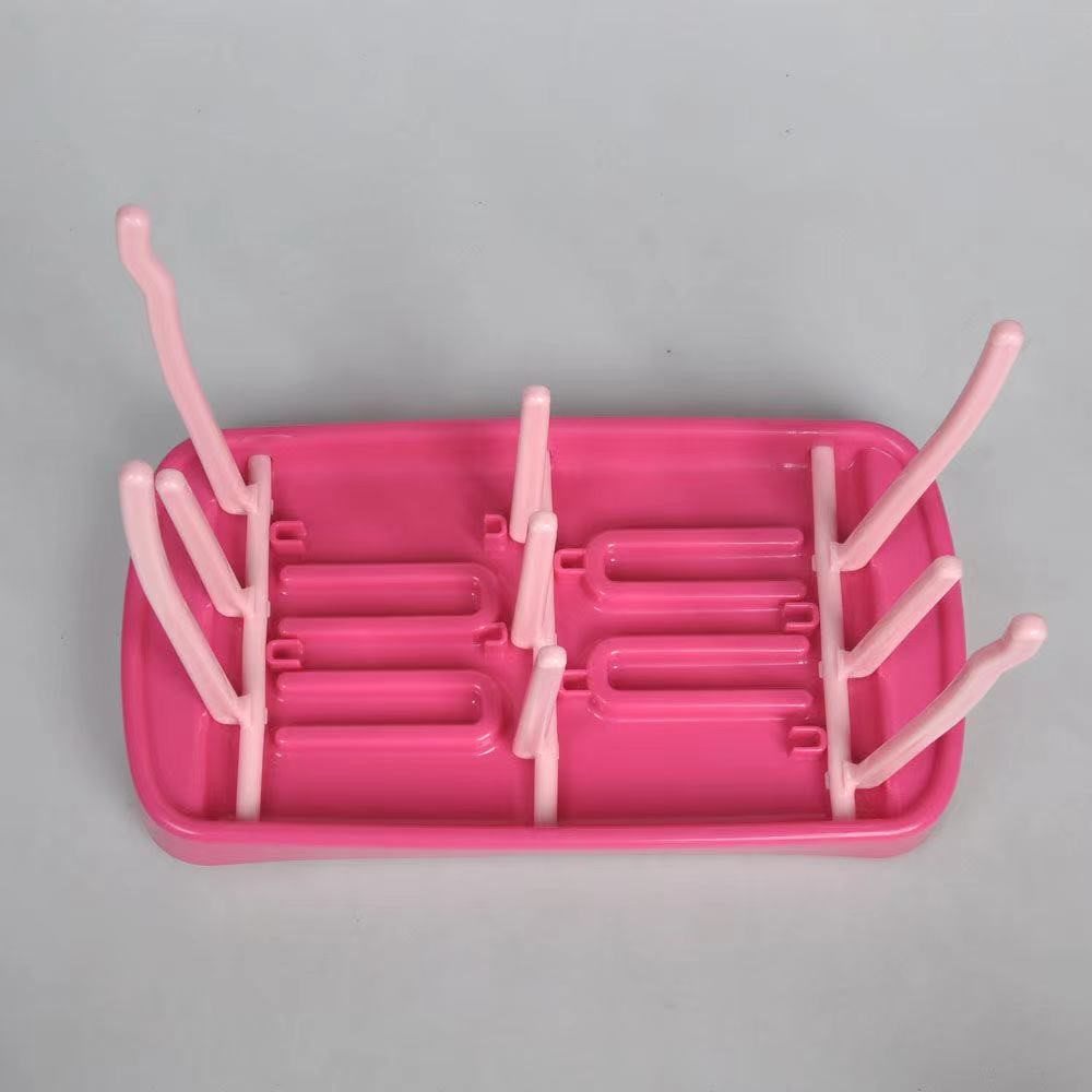 Foldable baby bottle drying rack portable baby bottle drain rack baby bottle bracket cleaning and sanitation