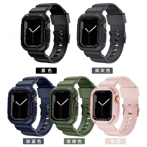 Применение Apple Watch 12345678SE Apple IWatch углеродного волокна защитная оболочка Apple.