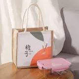 Милая брендовая барсетка, вместительная и большая льняная сумка, японский шоппер, сумка для еды