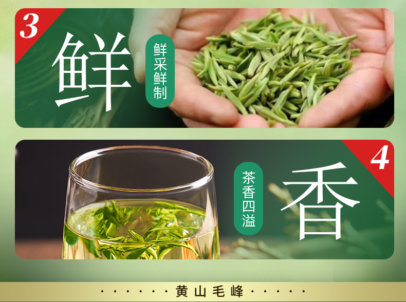 江小茗 特级 安徽黄山毛峰 50g 图7