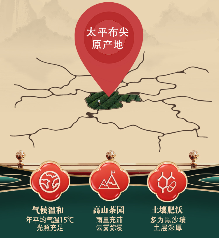 江小茗 特级太平布尖 50g 图6