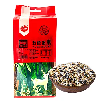 东北五色粥米五谷杂粮粥400g*5袋