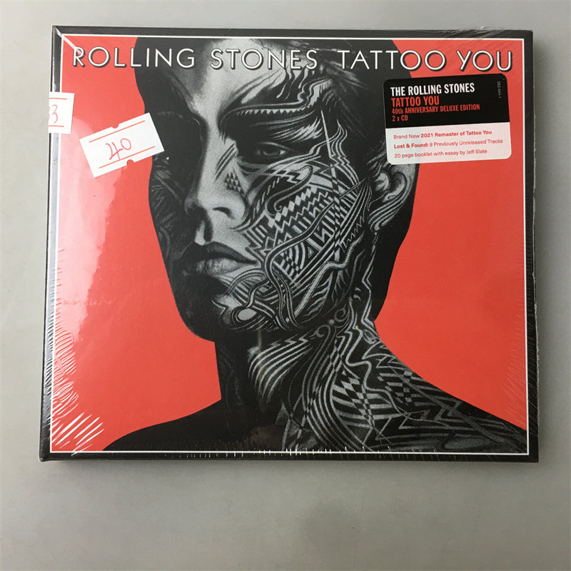 Чешская версия нераспечатанного диска Rolling Stones-Tattoo You Изображение 1