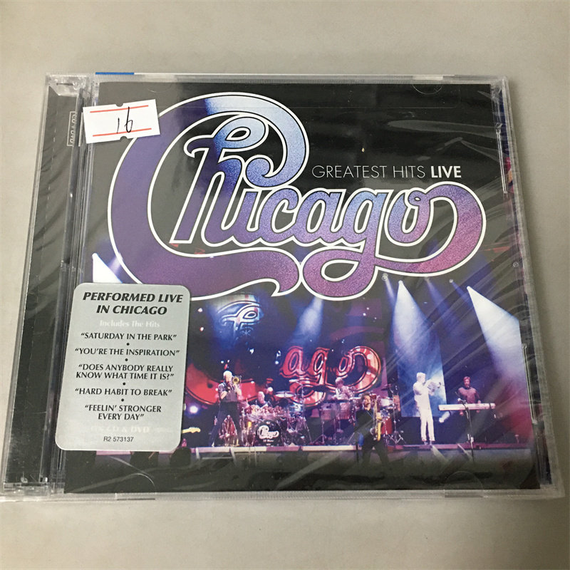 M-версия нераспечатанного альбома Chicago Greatest Hits Live CD+DVD Изображение 1