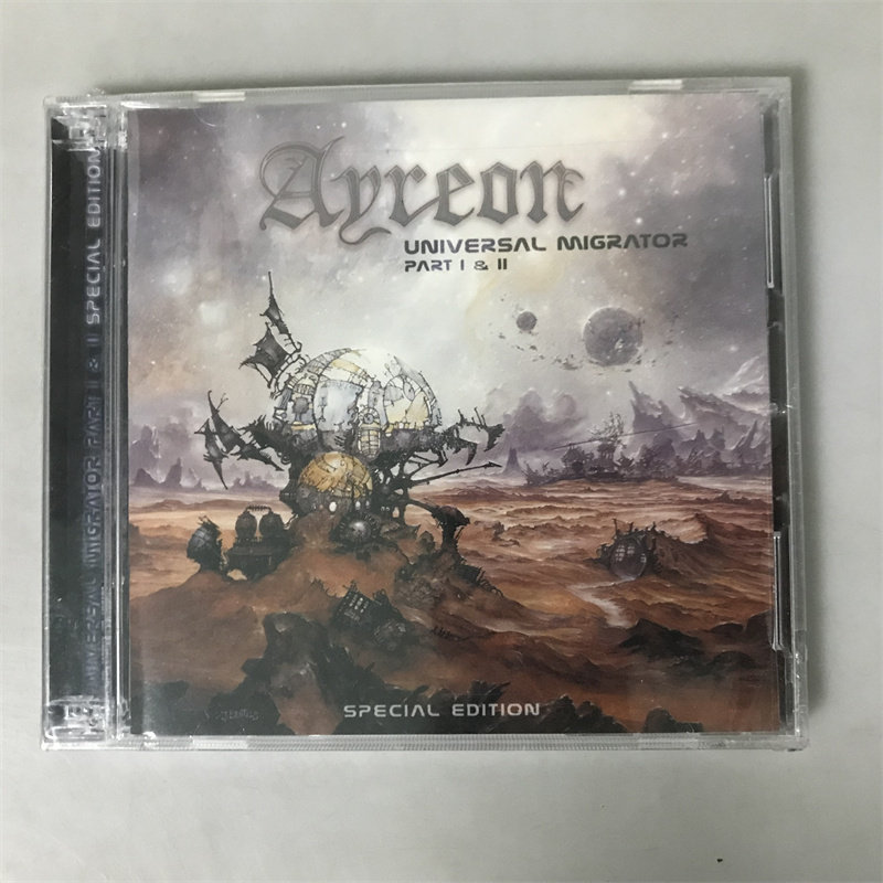 Нераспечатанная коробка для дисков Symphonic Rock Ayreon Universal Migrator Part I и II версии M треснула Изображение 1