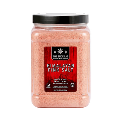 美国进口The Spice Lab喜马拉雅粉盐家用牛排玫瑰盐2.26kg海盐