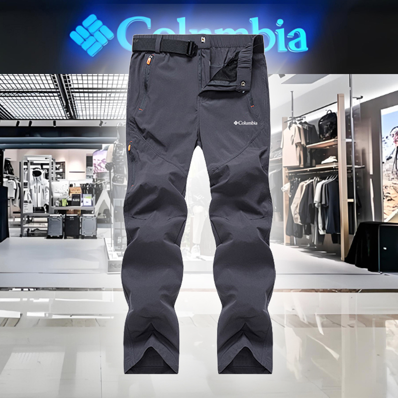 Colin's Special Offer Quick-Drying Pants for Men, Summer Thin Elastic Breathable Waterproof Fast-Drying Long Pants, Loose Large Size Hiking Pants