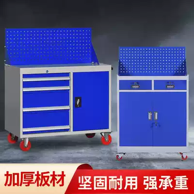 Hardware heavy duty safety tool cabinet workshop drawer type tin cabinet multi-function double door storage cabinet parts Cabinet