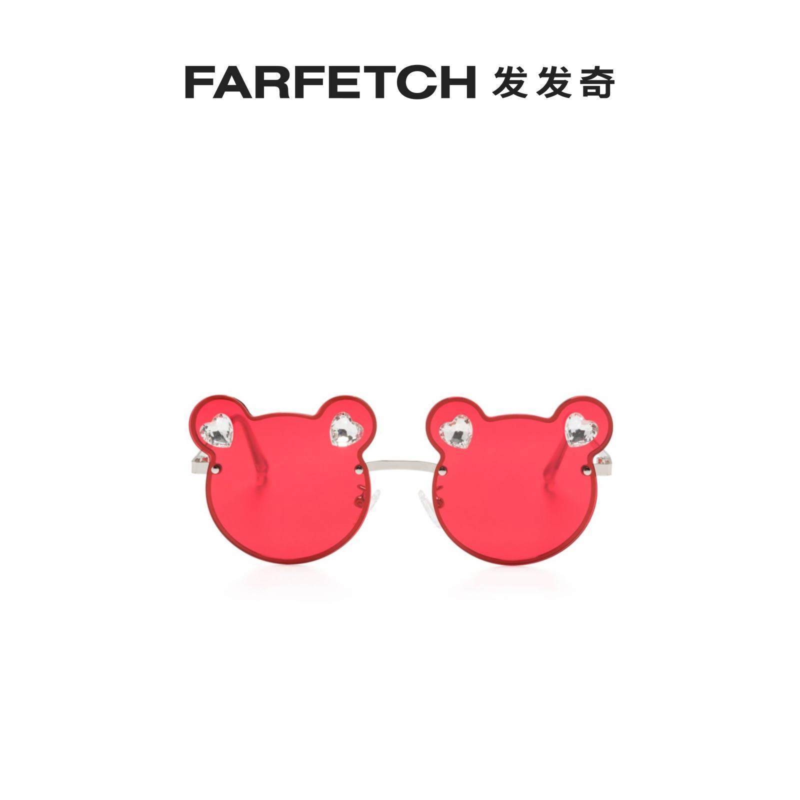 Monnalisa child clothing small bear-shaped sunglasses FARFETCH Fat Chic-Taobao