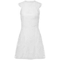 Alberta Ferretti Womens Embroidered Backless Mini Dress FARFETCH