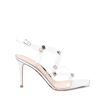 Final Sale]Gianvito Rossi Womens Crystal Fever High Heel Sandals FARFETCH