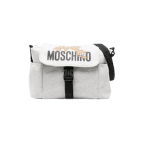 Moschino childrens logo printed diaper changing pad and mother and baby bag set FARFETCH