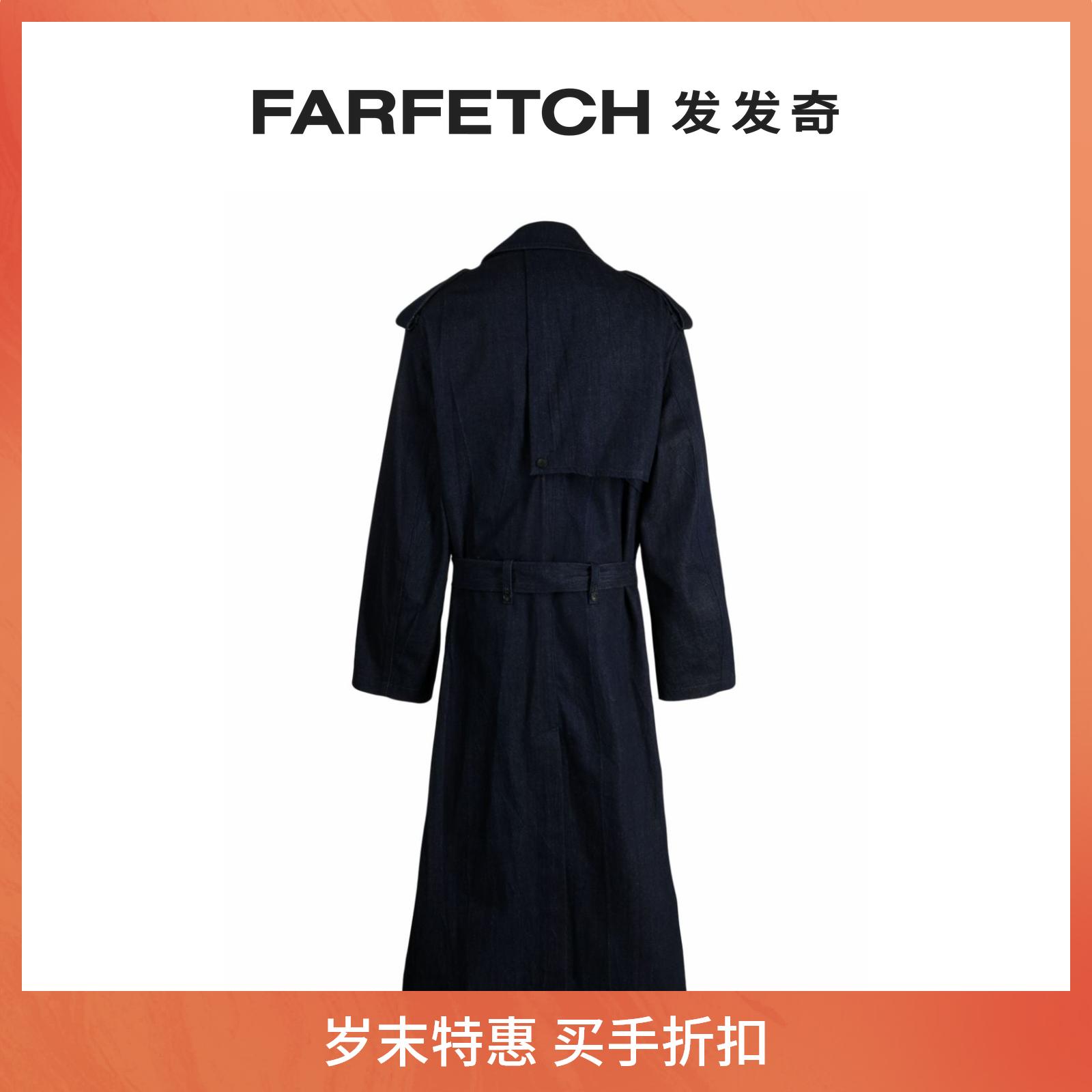 Yoji Yamamoto men's classic collar cotton windweaters FARFETCH Fat Chic-Taobao