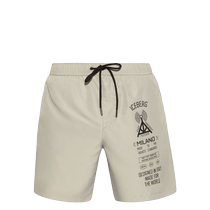 Iceberg mens logo printed swimming trunks FARFETCH