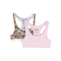 Molo childrens leaf print bra (two-piece set) FARFETCH