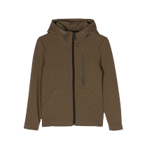 Karl Lagerfeld childrens logo print detail hooded jacket FARFETCH