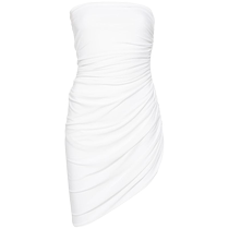 Norma Kamali Womens Diana Off-Shoulder Mini Dress FARFETCH