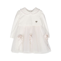 Monnalisa childrens floral appliqué tulle dress set FARFETCH