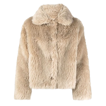 Ms. Yves Salomon Long-style wool jacket FARFETCH Fat Chic