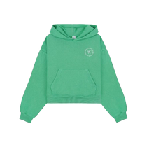 SPORTY RICH Womens SRHWC Printed Short Hoodie FARFETCH