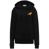 JW Anderson womens logo embroidered cotton hoodie FARFETCH