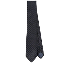 Emporio Armani Armani Mens Geometric Pattern Silk Tie FARFETCH