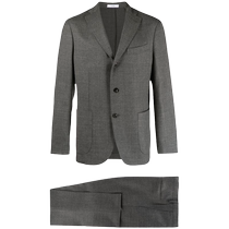 Boglioli Hommes Mélange Effet de couleur Ligne unique Buttoned Suit Suit FARFETCH Hair Chic