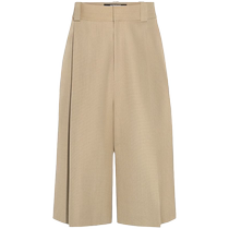 Jacquemus Mens Le Short Ravello pleated elastic cotton shorts FARFETCH