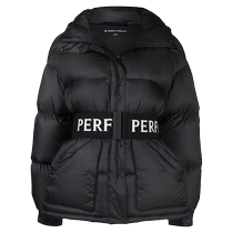 Perfect Moment Womens Intarsia Knit Logo Belted Quilted Jacket FARFETCH