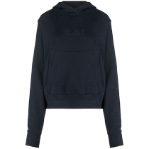 Woolrich womens logo embroidered hoodie FARFETCH