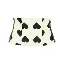 Natasha Zinko Womens Pixel Heart Corset FARFETCH
