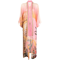 Camilla Womens Capri Me Printed Silk Chiffon Cardigan Robe FARFETCH