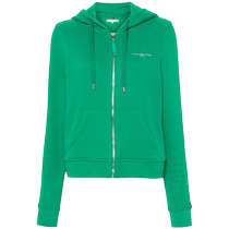 Tommy Hilfiger womens logo rubber zip hoodie FARFETCH